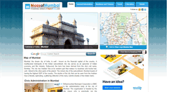 Desktop Screenshot of mapsofmumbai.com